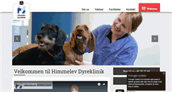 Desktop Screenshot of himmelevdyreklinik.dk
